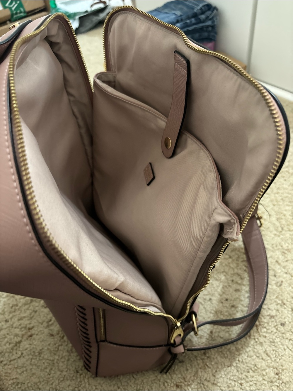 Calpak Light Pink Backpack - Picture 4 of 9